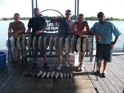 Guaranteed Guide Service Striper & Catfishing Guide Services Lake Whitney